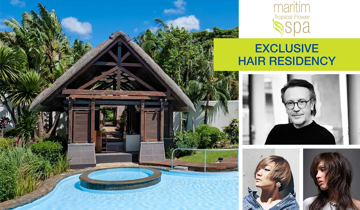 JeanLuc Paris de retour à Maurice pour une résidence capillaire au Maritim Resort & Spa